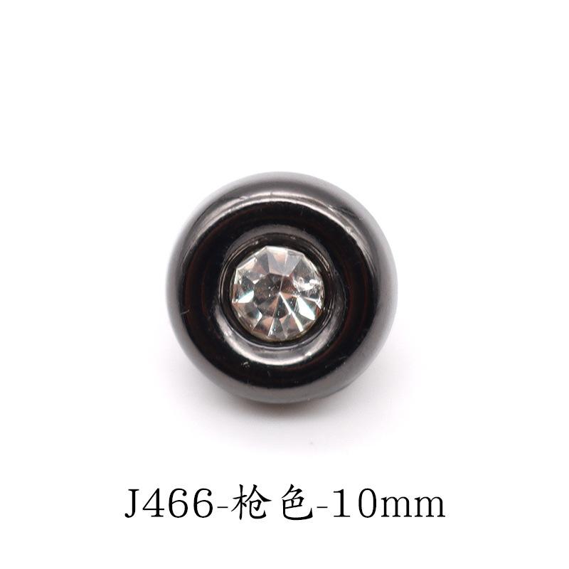 Hochwertige Metallknöpfe, Hochwertige Hemdknöpfe, Kragenknöpfe, Wollstrickjacke, Goldene Glas-Diamantknöpfe