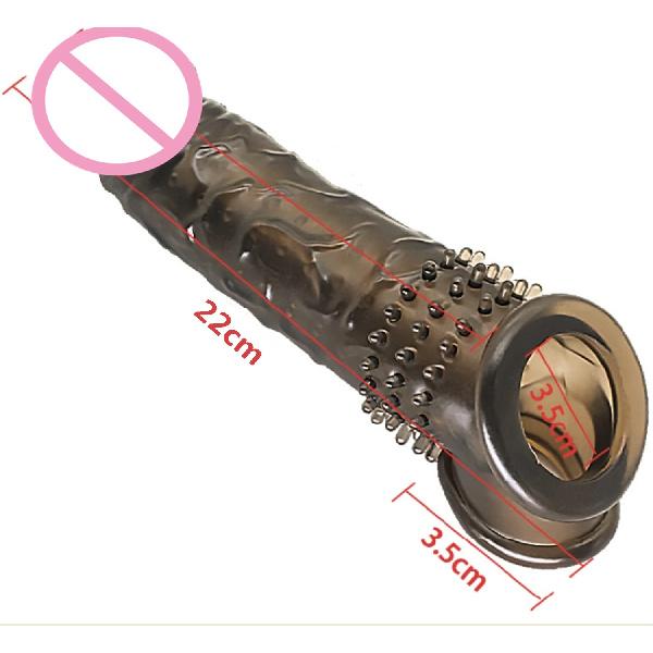 Penis Ring Men's JJ Bold Lengthened Exotic Condom Sex Cold Special Particle Condom Sexy Sex Product