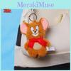 Jerry And Tom Cartoon Animal Plush Toy Keychain Doll Pendant Children Gift