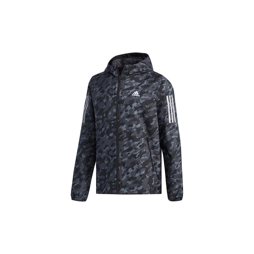 adidas Jackets Men's Black Hooded Moderate Other EH3803