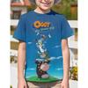 Oggy and The Cockroaches Short Sleeve T-Shirt Kids High Quality T Shirts Childrens Clothing 3D Cartoon Print Comfortable Tees Boys and Girls Clothes