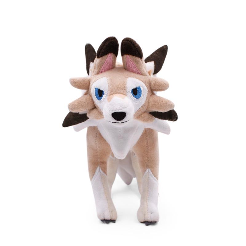 Lycanroc Day & Night Huangyan Wolf in Alternate Colors: Orange, Gray, Blue