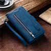Wrist Lanyard Retro Leather Wallet Case for Xiaomi 12 Ultra 11T Pro 11 Lite 10T 10 Multi 9 Card Slot Zipper Pocket Flip Cover