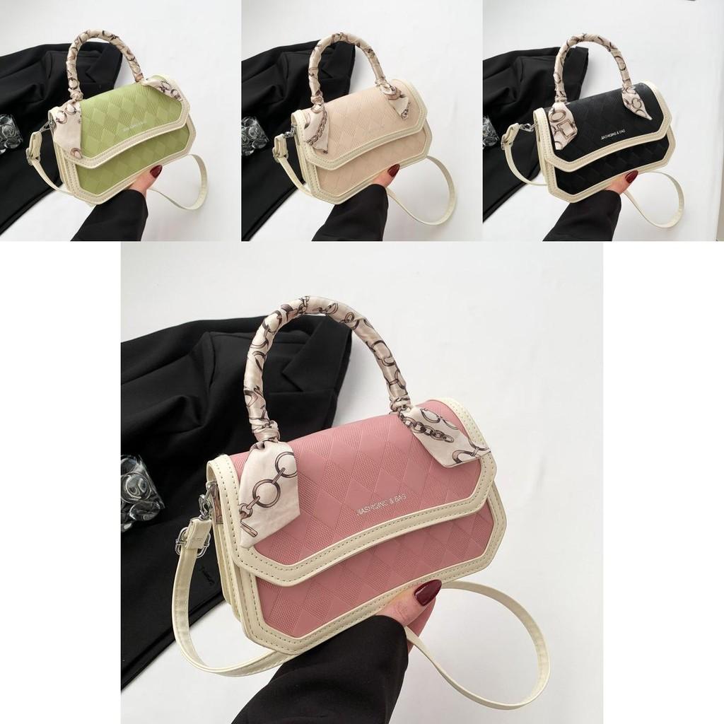 Fashionable Minimalist Crossbody Bag Chic Small Square Handbag For Daily Use In Various Colors