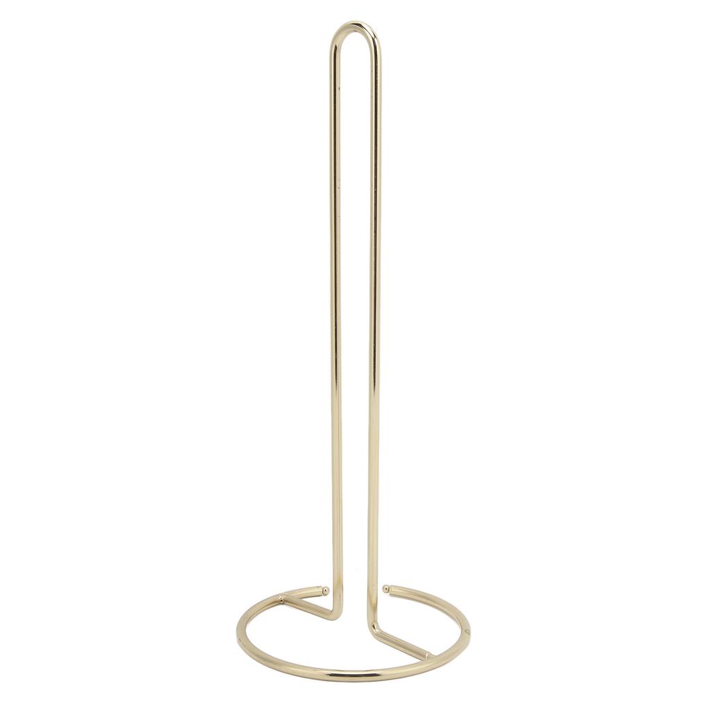 Wrought Iron Tissue Holder Smoother Surfaces Simple 1 Piece Molding Tissue Reserve Paper Holder for