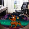 1pc Scooby-Doo Chair Carpet for Office Non-Slip,Machine Washable Rug for Office, Room - Holiday Decor - Machine Made yy251017280