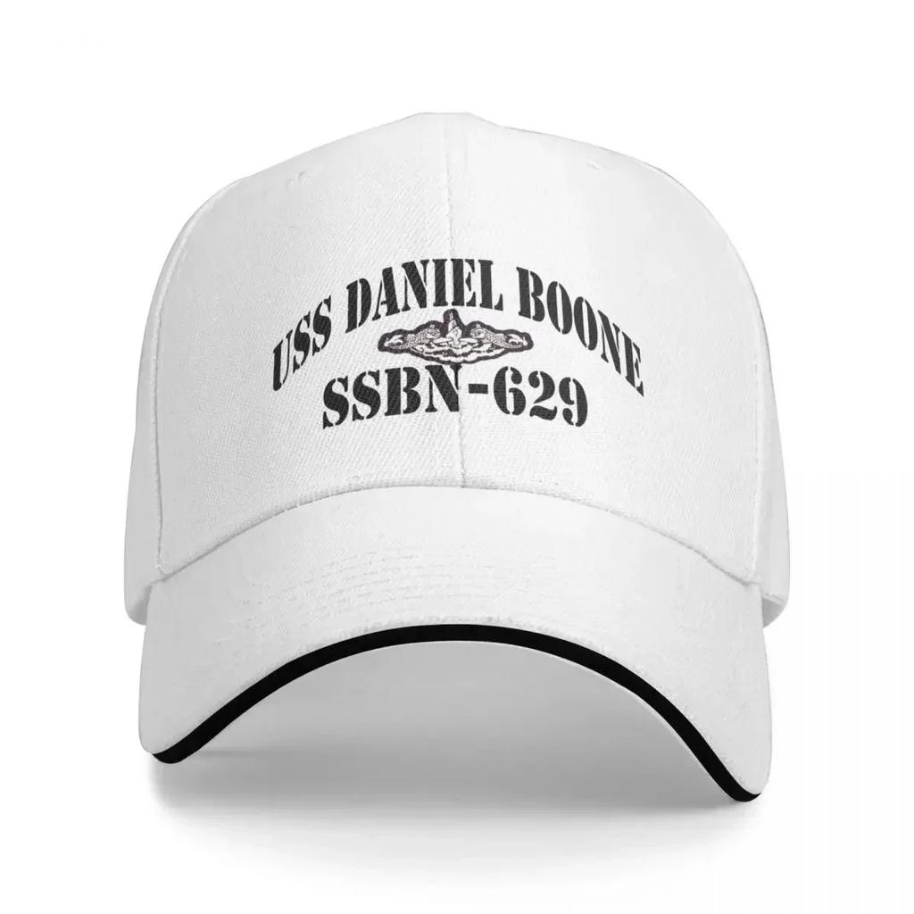 USS DANIEL BOONE (SSBN) SHIPS STORE Baseball Cap Luxury Women Cap Hat Beach Winter Hats for Unisex Unisexs Caps Womens