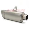 61mm Escape Moto Universal Exhaust Motorcyle Muffler Stainless Steel Motorcross Pipe For GSXR1000 ZX10R Z400 MT09 CBR1000 RS660