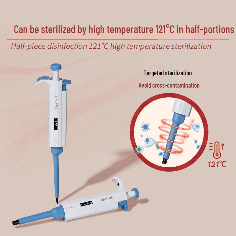 LABSHARK Manual Adjustable Volume Micropipette