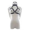 Erotic SM Leather Bondage Women's Wear: Bra Underwear & Flirtatious Role-Play Accessories
