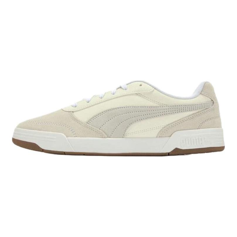 Puma C-Skate Versatile Comfortable Low-Top Skate Shoes Men Sneakers Beige 403145-05