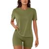 Women Pajamas 2 Piece Sets For Women T-shirt Shorts Outfits Sleepwear