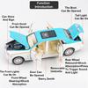 AAYK1 1:24 Scale Rolls Royce Phantom Alloy Model Car Toy Metal Diecast Music Light Pull Back Vehicles Models Ornaments Present for Kid
