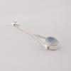Pendentif en Argent Sterling 925 Pierre Opale Laitée 1,79" Bijoux de Créateur Faits à la Main Pour Cadeau d'Anniversaire PP-69-15