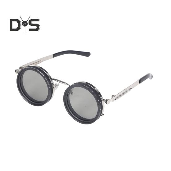 

Круглые поляризованные очки 1-12 передач регулируемые солнцезащитные очки с ND-фильтром для защиты от синего света очки ручной работы в стиле ретро для мужчин и женщин