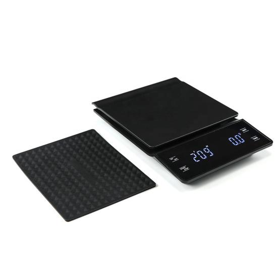 Mini Coffee Scale with Timer 0.1G/3Kg 3 Units High Precision LCD Display