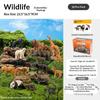 Realistic Animal Figure Toy Early Education Set - Baby Plant Recognition Kit Lion Tiger Elephant Panda Giraffe Animal Figure Toy