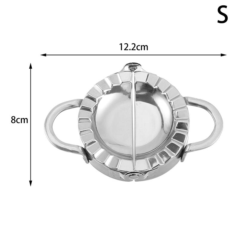1 buc găluște din oțel inoxidabil Maker găluște piele mucegai Ravioli Maker presă plăcintă a face presă înveliș patiserie Maker accesorii de bucătărie