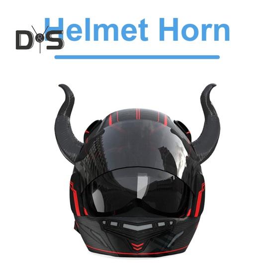 1 Pair Motorcycle Helmet Devil Horn Decoration Suction Cup Scooter Bicycle Motorbike Skateboarding Helmet Decorative Cow Horn Helmet Accessories
