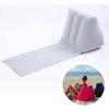 Camping Wedge Chill Inflatable Beach Chair Festival Lounger Pillow Cushion Seat