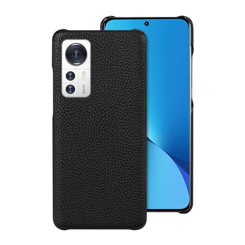 Etui na telefon z prawdziwej skóry bydlęcej dla Xiaomi Mi 13T Pro Poco X6 Pro Redmi Note 13 Pro Plus Ochrona połowiczna Tylna okładka