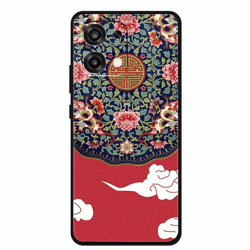 For OPPO A6 Pro 4G 5G 3D Flower Case F31 Soft TPU Bumper Protector Relief Emboss Silicone Phone Cover for F 31 A 6 Fundas Coque