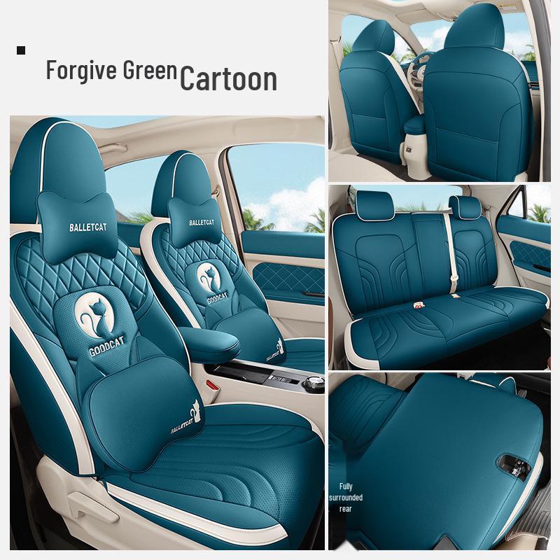 ZFL Sports Leather Seat Cushion Cover for Great Wall ORA Good Cat – All-Season Comfort