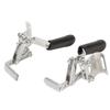 2pcs Wheelchair Brakes Steel Side Mount Assembly Manual Sensitive Wheelchair Locks Brakes