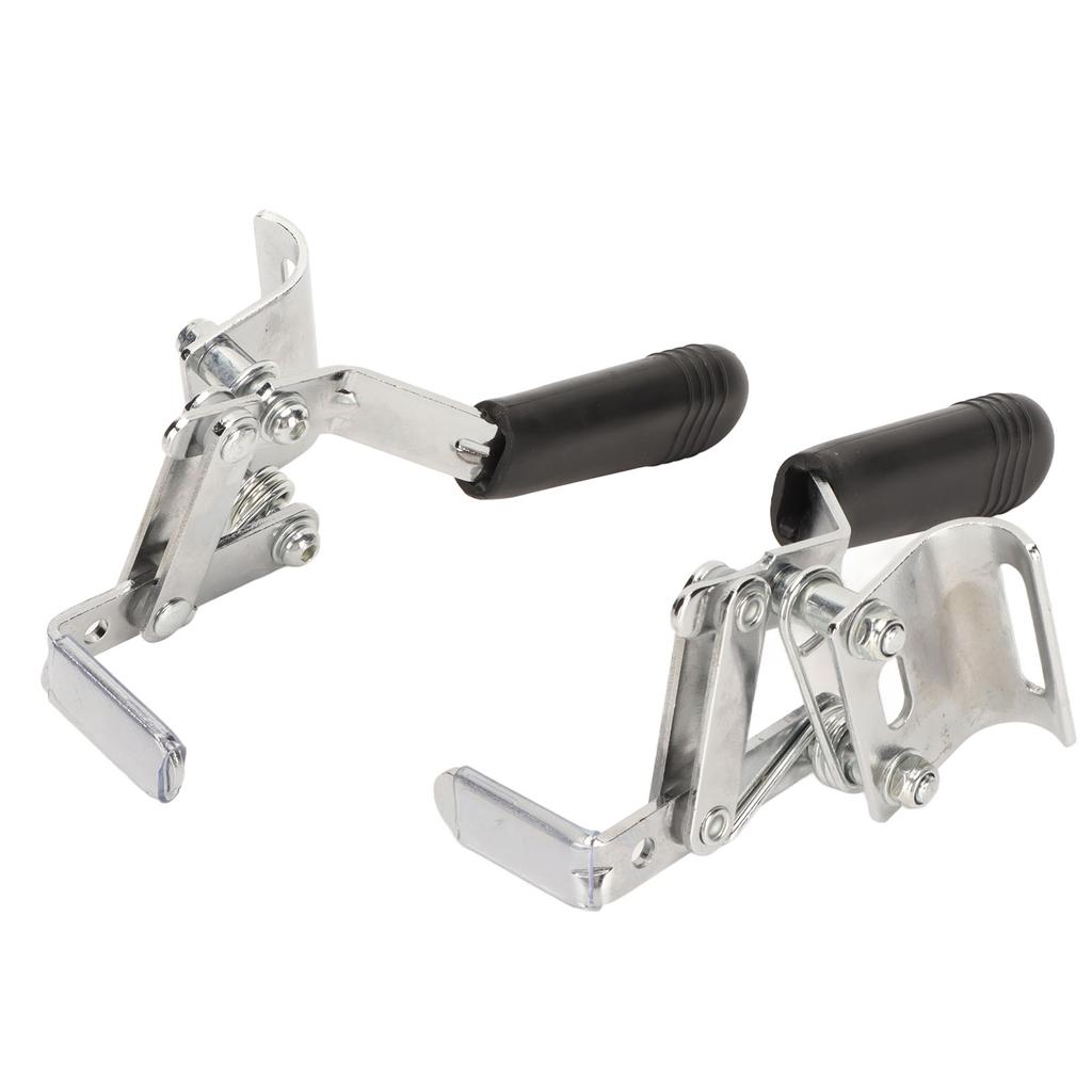2pcs Wheelchair Brakes Steel Side Mount Assembly Manual Sensitive Wheelchair Locks Brakes