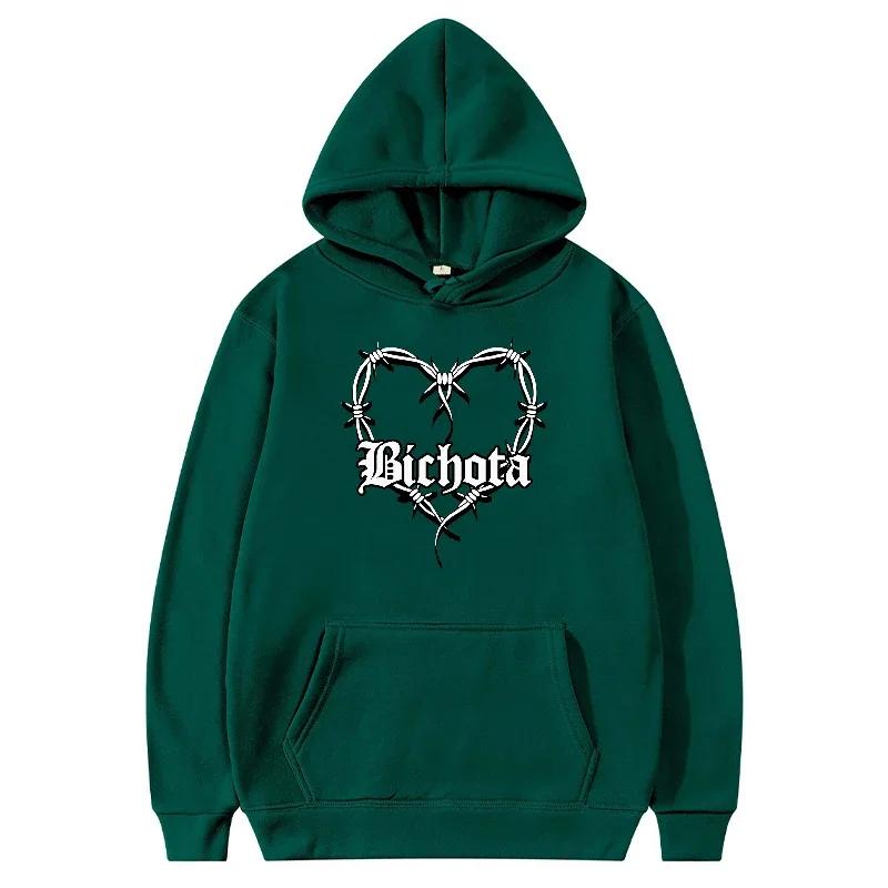 Rapper Bichota Hoodies Herrenmode Karol G Bedruckte Sweatshirts Damen Cool Casual Harajuku Streetwear Kapuzenpullover Trainingsanzug