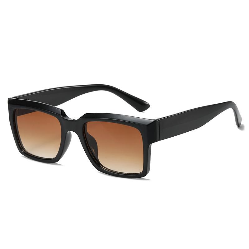 Lei'S Sunglasses, Retro Square Simple Glasses Men, Street Photography Literary Sunglasses Women