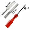 3.8Mm + 4.5Mm + Triwing Security Screwdriver Bit Set For N64 Game Boy