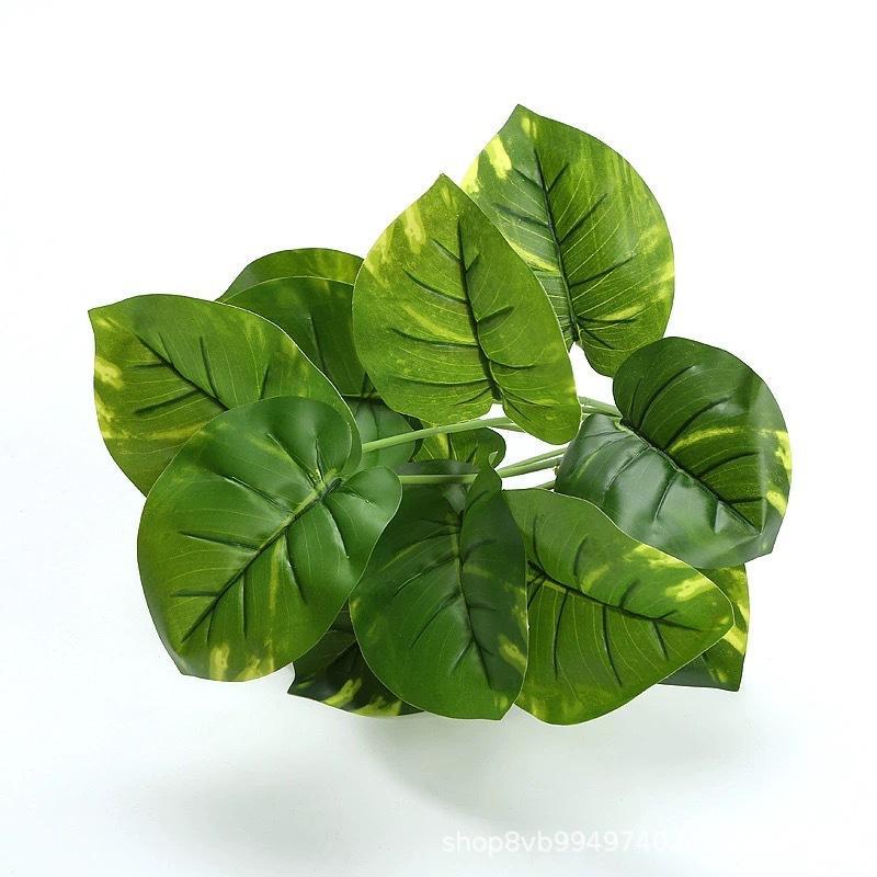 Simulation Plant Wall Green Plant Background Wall Flower Arrangement With Material Fake Flower Green Dill Living Room Small Potted Plant Decorative