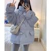 Women's Petite 2025 Korean-Style Loose Down Jacket - Short Autumn/Winter Duffle Coat