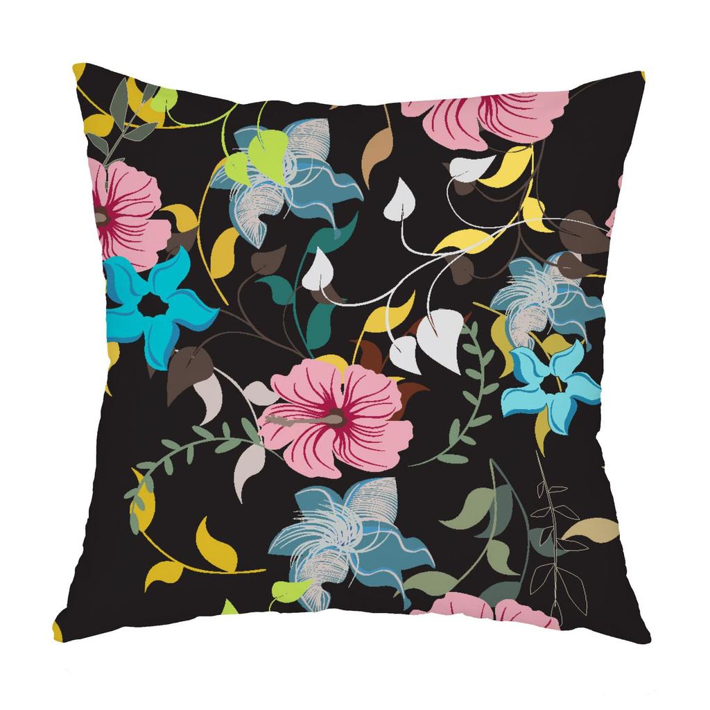 Boho Mandala Pillowcase  Home Decor Modern Garden Chair  Spring Colorful Flower