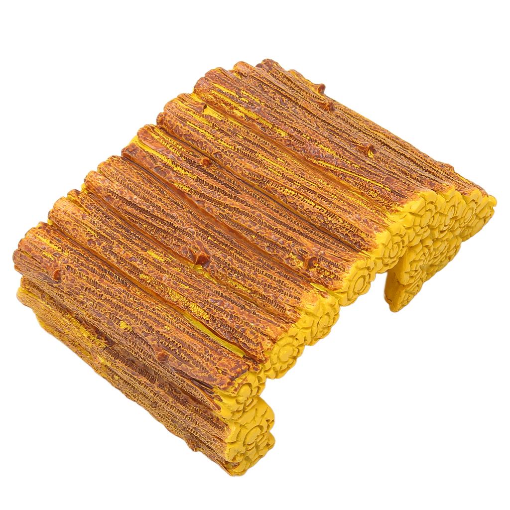 Turtle Basking Platform Resin Landscaping Simulation Tortoise Climbing Platform for Lizards Frogs