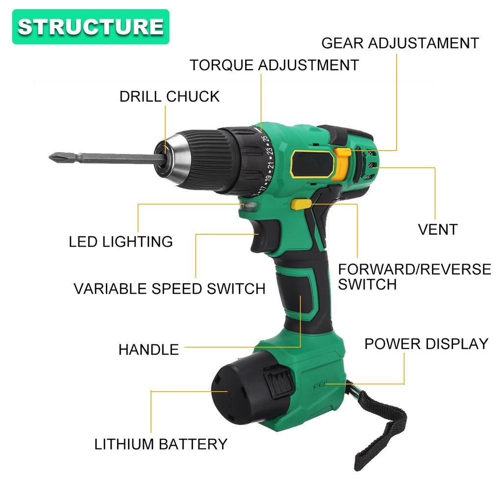 800W 3500RPM Electric Car Polisher Machine Kit 4Inches Buffer Sander Wax Sponge Polishing Pad W/ 1/2pcs Battery