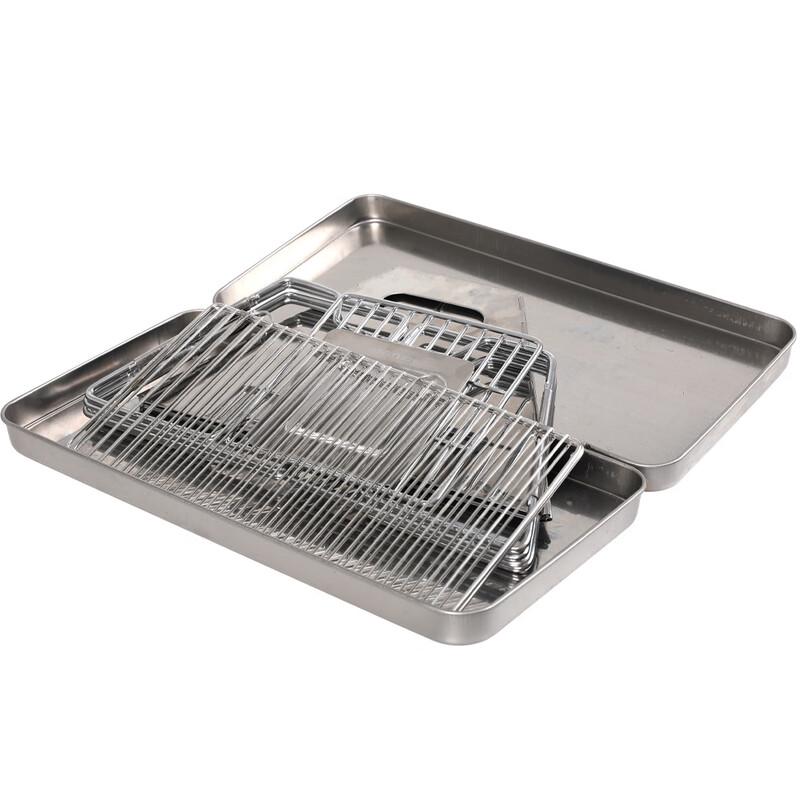 Portable Folding Stainless Steel BBQ Grill