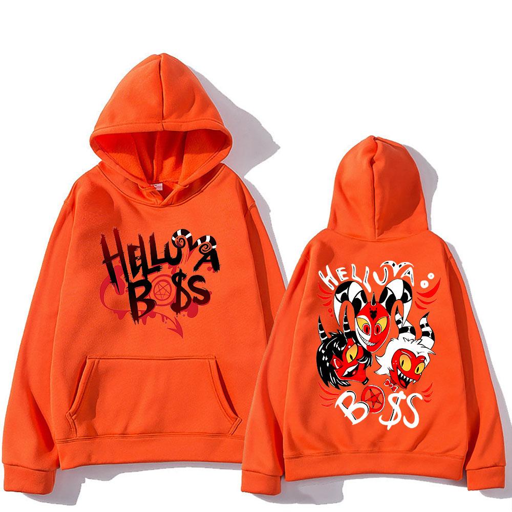 Hooded Anime Print Cartoon Comfortable Sweatshirts Long-sleeved Harajuku Kawaii Clothes Sudaderas Cute Fleece Hoody