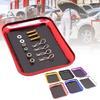Red Magnetic Screw Tray Aluminum Efficient Magnetic Parts Tray for Long Service  Use for Organizing Small Hardware Pieces