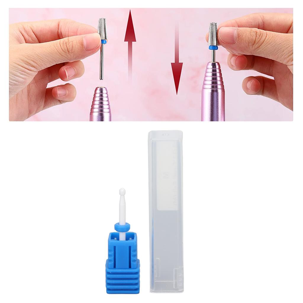Nail Art Drill Bits Professional Nail File Cuticle Remover Bits for Manicure Drills Machine