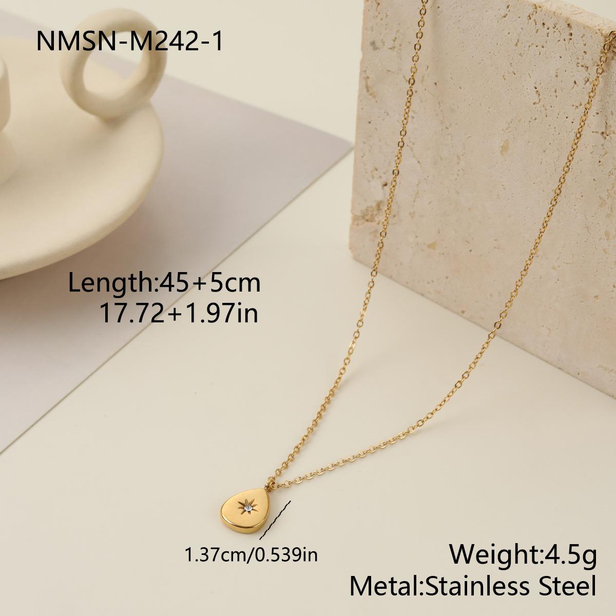 GEMCHIC Women s Stainless Steel French Star Moon Starry Sky Layered Necklace, Fashion Niche Design Advanced Jewelry for Party, Daily Life, Wedding
