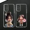 C-Cartoon Cute Baby Girl Phone Case For Samsung Galaxy A71,A70,A52,A51,A40,A30 Transparent Cover