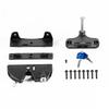 Self Locking Gate Latch Lockable Latch Key Fence Lock Outdoor Gate Hardware Versatile Adjustability Pull Cable Self-Locking Door