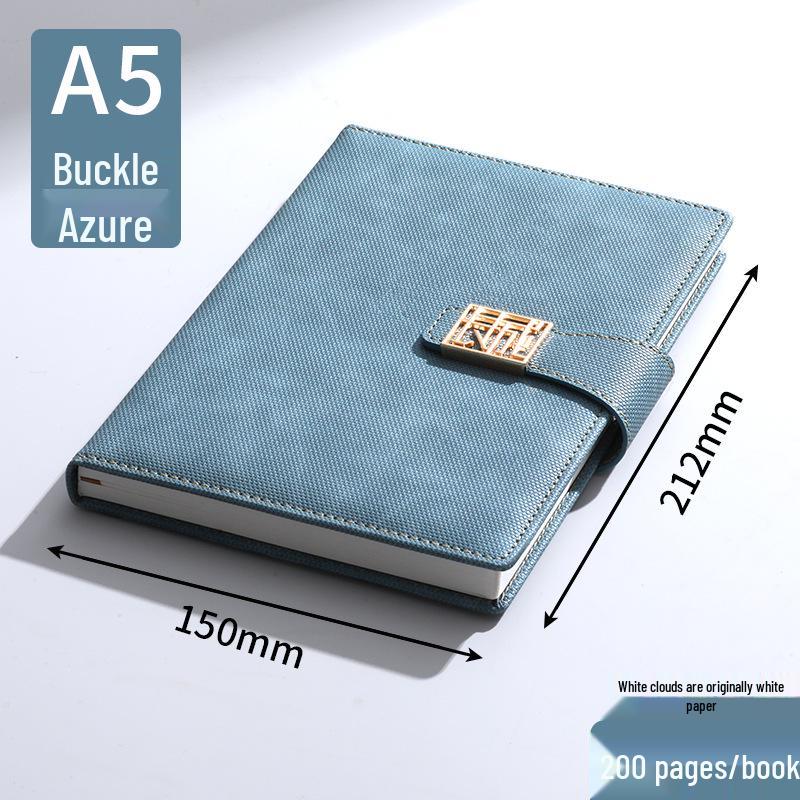 A5 Custom Logo Thickened Business Notebook Gift Set with Diary
