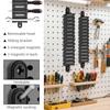 Adjustable Magnetic Wrench Organizer 14-Slot Wrench Holder Tool Organizer  Drawer Organization