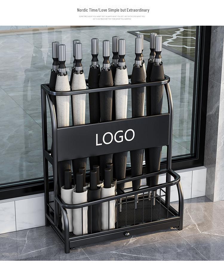 Commercial Umbrella Stand for Offices, Hotels, Supermarkets, Banks, and Schools