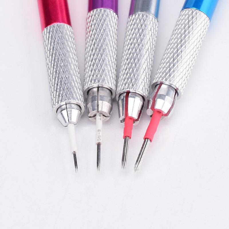Korean Style No. 7 Single Head Metal Eyebrow Tattooing Pen