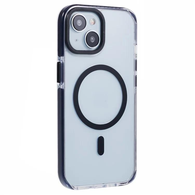 

AR Series for iPhone 13 6.1 inch Case Dual Color Drop-resistant Mobile Phone Cover Compatible with MagSafe
