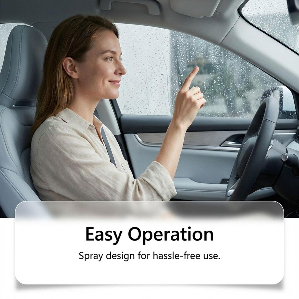100ml Car Glass Coating Agent Rainproof Windshield Rain Water Repellent Liquid Long-Lasting Cleaner Car Waterproof Spray